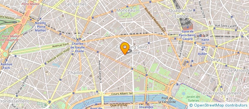 localisation de l'entreprise CSA FINANCIAL SAS à PARIS