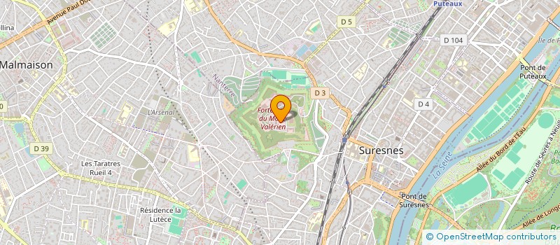 localisation de l'entreprise CSA FMV92 SURESNES à SURESNES