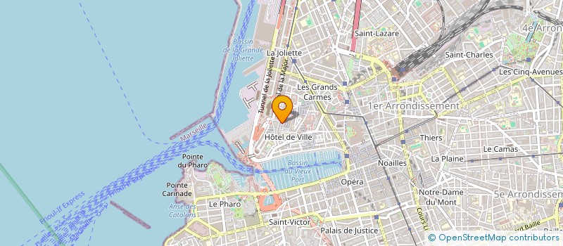 localisation de l'entreprise CSA INVEST à MARSEILLE