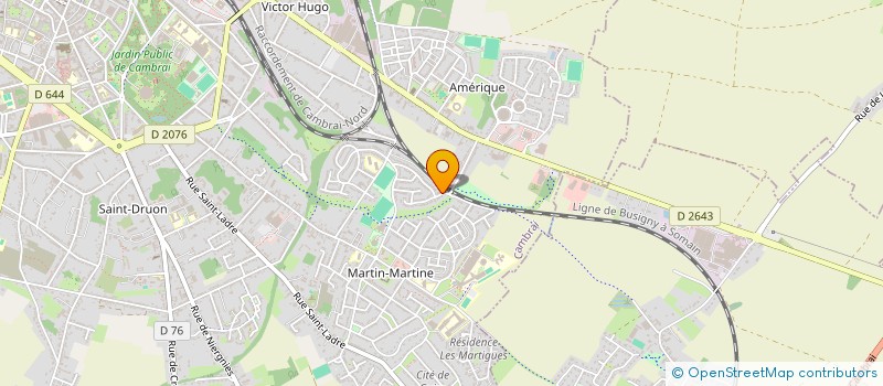 localisation de l'entreprise CSA INVESTISSEMENTS  CAMBRAI