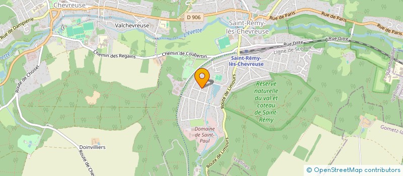 localisation de l'entreprise CSA IT PARTNERS  SAINT-REMY-LES-CHEVREUSE