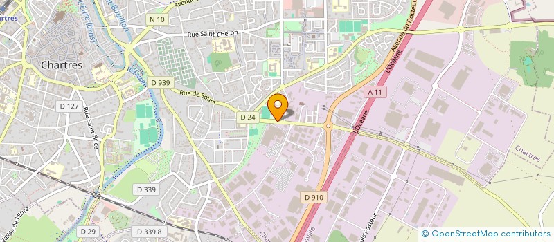 localisation de l'entreprise CSA RENAULT à CHARTRES