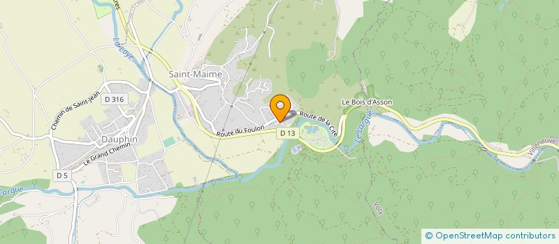 localisation de l'entreprise CSA TP à LES MEES