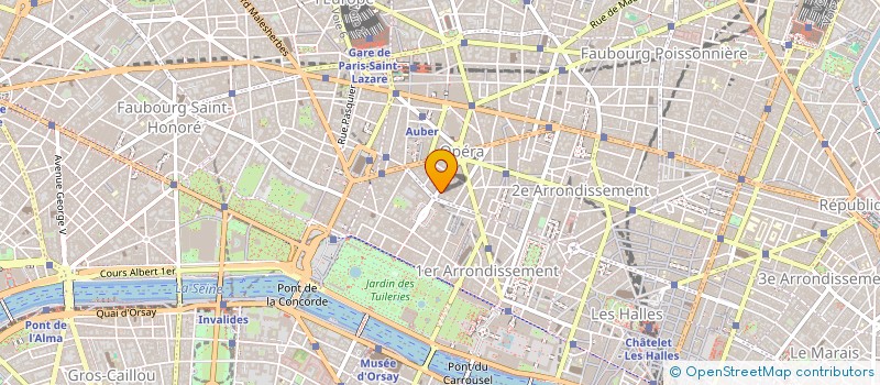 localisation de l'entreprise CSA21 à PARIS