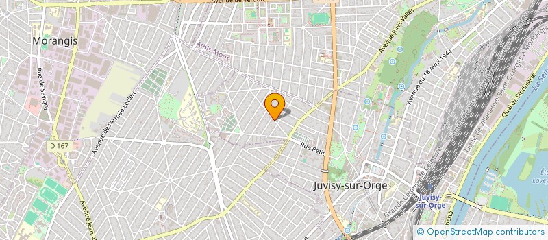 localisation de l'entreprise CSAD IMMOBILIER  JUVISY-SUR-ORGE