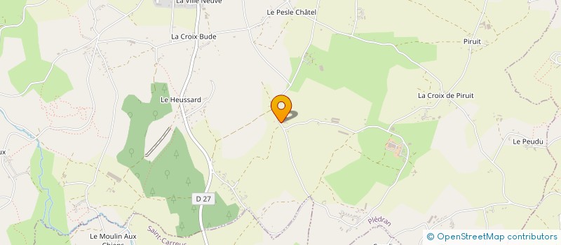 localisation de l'entreprise CSAG à PLEDRAN