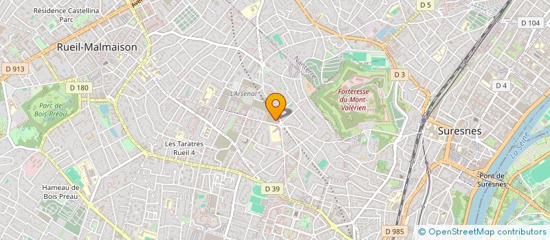 localisation de l'entreprise CSAHR à RUEIL-MALMAISON