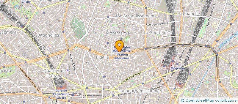 localisation de l'entreprise CSAM  PARIS