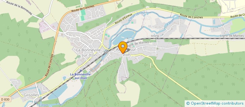 localisation de l'entreprise CSAV FOCH  AULNAY-SUR-ITON