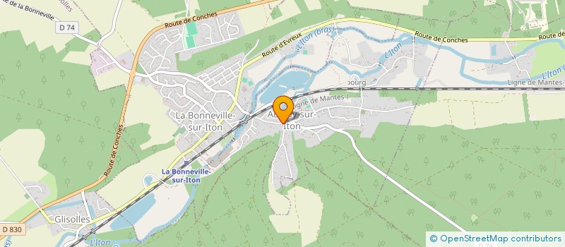 localisation de l'entreprise CSAV INVEST  AULNAY-SUR-ITON