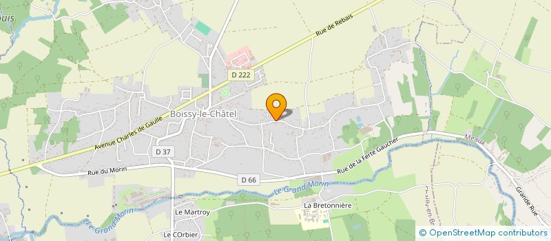 localisation de l'entreprise CSB AMENAGEMENT  BOISSY-LE-CHATEL