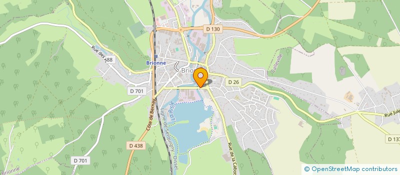 localisation de l'entreprise CSB BEARINGS FRANCE à BRIONNE