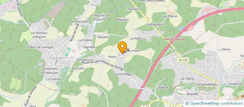 localisation de l'entreprise CSB - CONCEPT SOLUTION BOIS  ORX