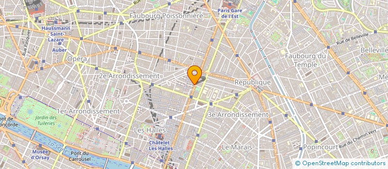 localisation de l'entreprise CSB RESTAURIMMO  PARIS