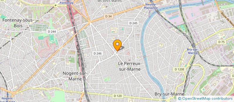 localisation de l'entreprise CSB SALES  LE PERREUX-SUR-MARNE