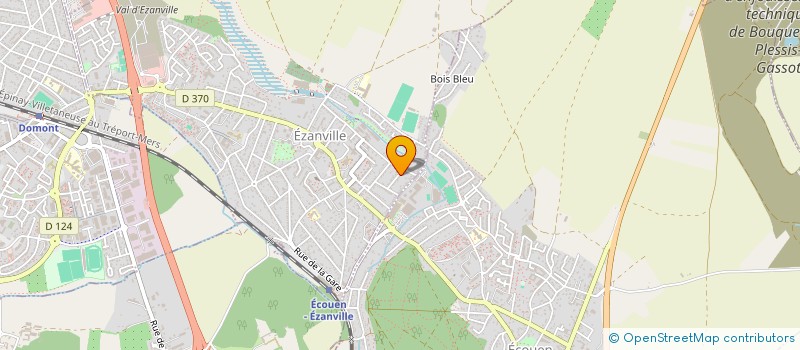 localisation de l'entreprise CSB SPS  EZANVILLE