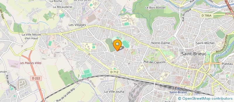 localisation de l'entreprise CSBC à SAINT-BRIEUC