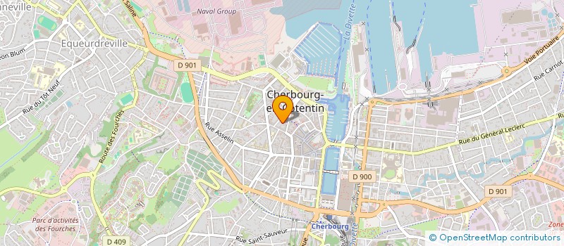 localisation de l'entreprise CSBS CONSEIL  CHERBOURG-EN-COTENTIN