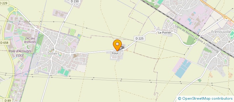 localisation de l'entreprise CSBT ENVIRONNEMENT  SOLIERS