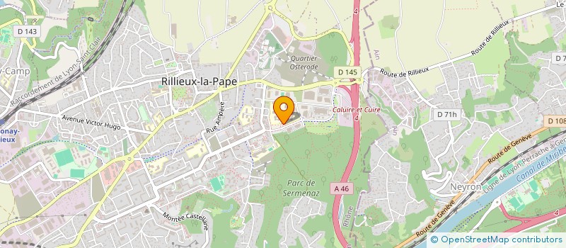 localisation de l'entreprise CSC à RILLIEUX-LA-PAPE