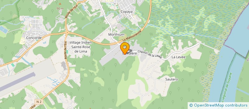 localisation de l'entreprise CSC  MATOURY