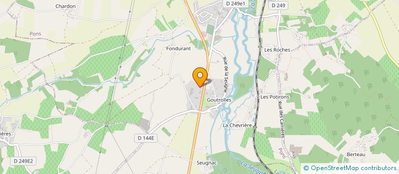 localisation de l'entreprise CSC AUTOMOBILES  PONS