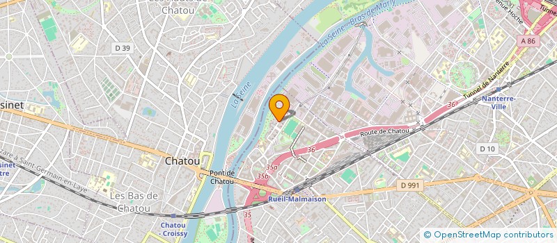 localisation de l'entreprise CSC CONSEIL à RUEIL-MALMAISON