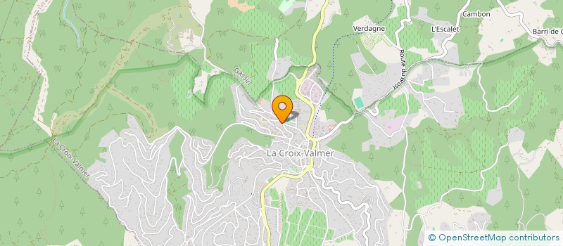 localisation de l'entreprise CSC MAS DES BORRELS FINANCIERE HOLDING  LA CROIX-VALMER