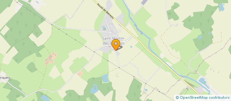 localisation de l'entreprise CSC MASAEL  SAINT-MARTIN-DES-CHAMPS