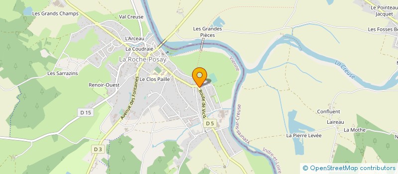 localisation de l'entreprise CSC UK CONSPIRACY FILES à LA ROCHE-POSAY