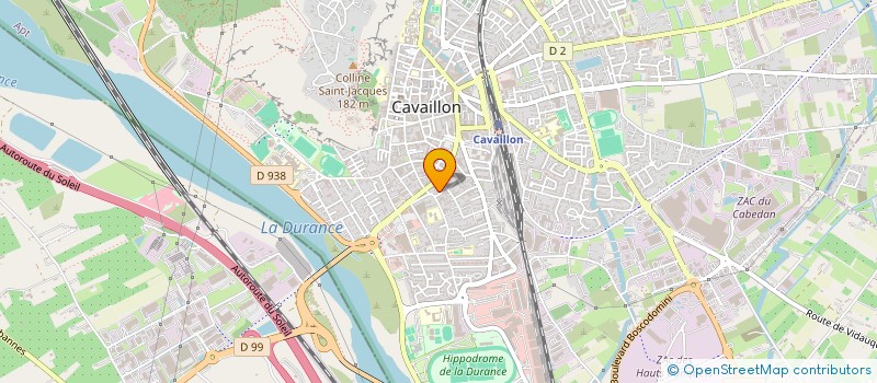 localisation de l'entreprise CSC VTC LUBERON  CAVAILLON