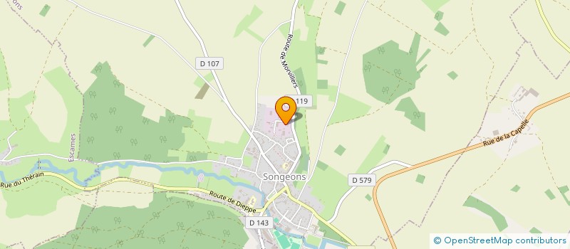 localisation de l'entreprise CSCAP  SONGEONS