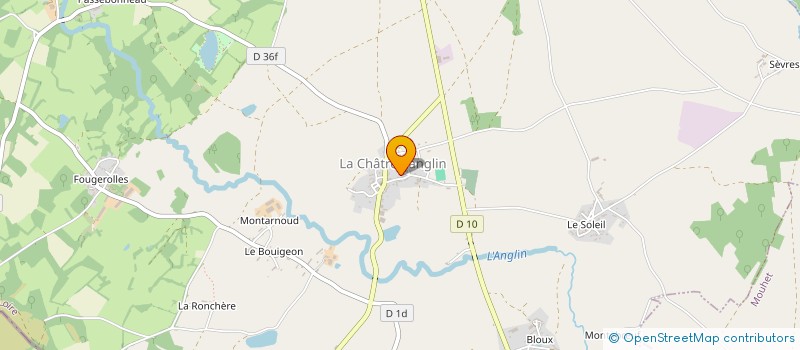localisation de l'entreprise CSCC à LA CHATRE-LANGLIN