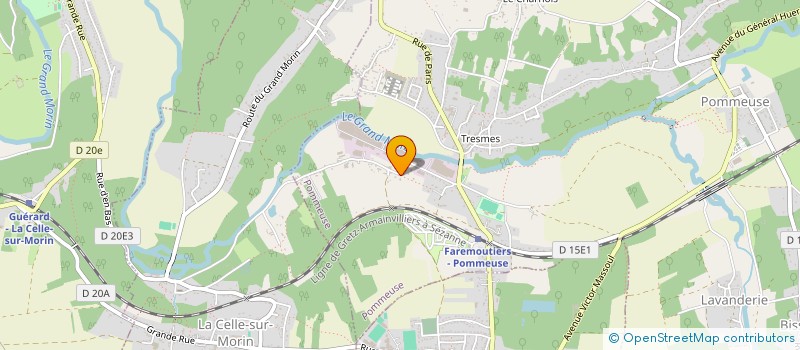 localisation de l'entreprise CSCE à POMMEUSE
