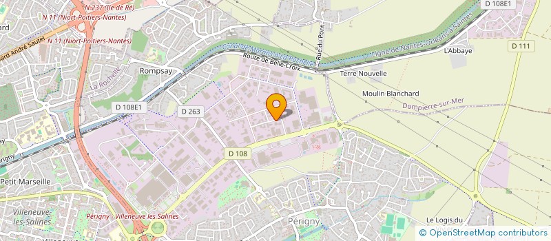 localisation de l'entreprise CSCP  AYTRE