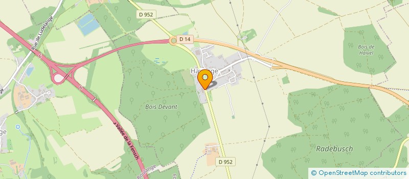 localisation de l'entreprise CSCR  SAINTE-MARIE-AUX-CHENES