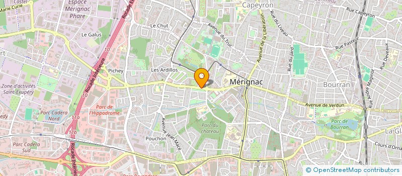 localisation de l'entreprise CSCV RENOV  MERIGNAC