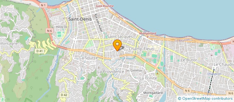 localisation de l'entreprise CSD  SAINT-DENIS