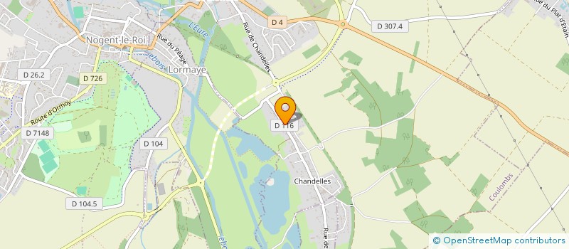 localisation de l'entreprise CSD AGENCEMENT à COULOMBS