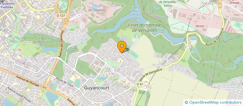 localisation de l'entreprise CSD LENORMAND  GUYANCOURT