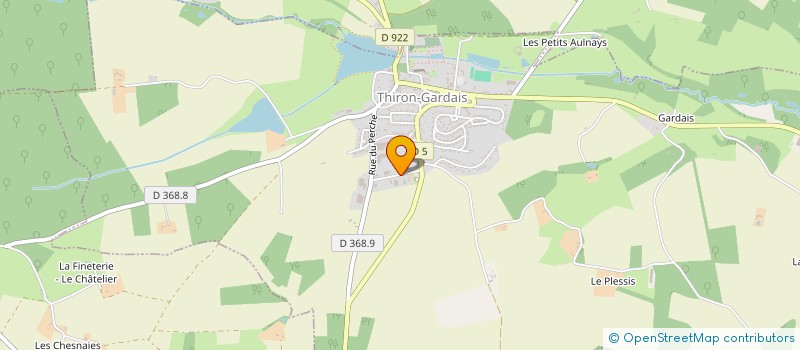 localisation de l'entreprise CSD SERVICES à THIRON-GARDAIS