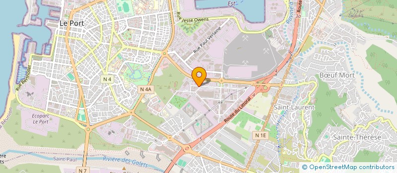 localisation de l'entreprise CSD TRADE  LE PORT