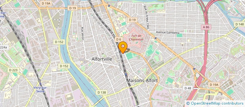 localisation de l'entreprise CSDF RENOVATION à MAISONS-ALFORT
