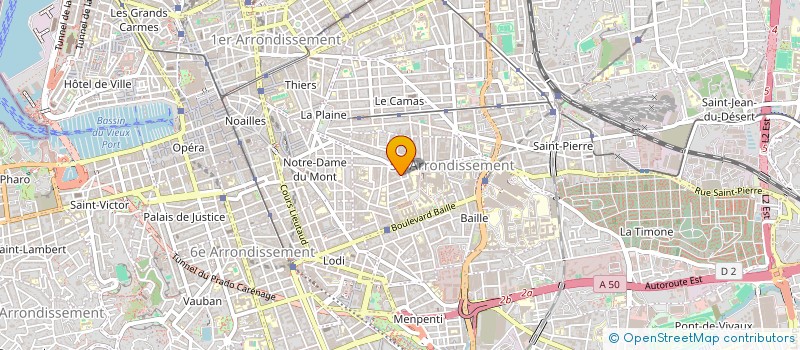 localisation de l'entreprise CSDS PREMIUM à MARSEILLE
