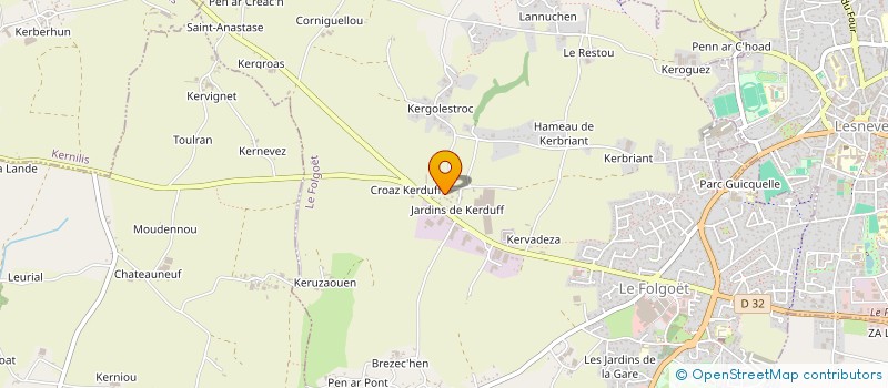 localisation de l'entreprise CSE à LE FOLGOET