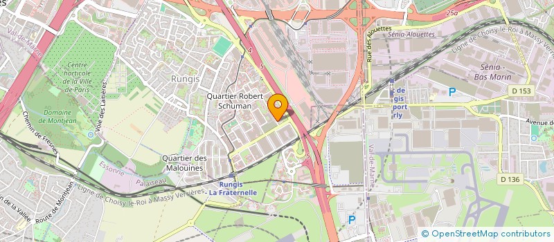 localisation de l'entreprise CSE ABBOTT à RUNGIS