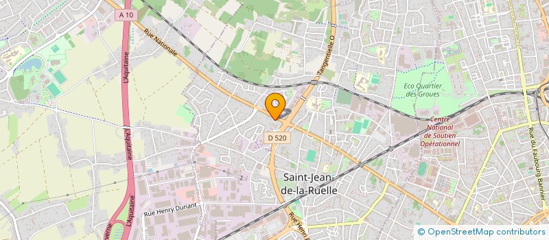 localisation de l'entreprise CSE AGC ALLIANCE CENTRE  SAINT-JEAN-DE-LA-RUELLE