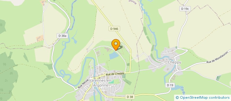 localisation de l'entreprise CSE ALK à VARENNES-EN-ARGONNE