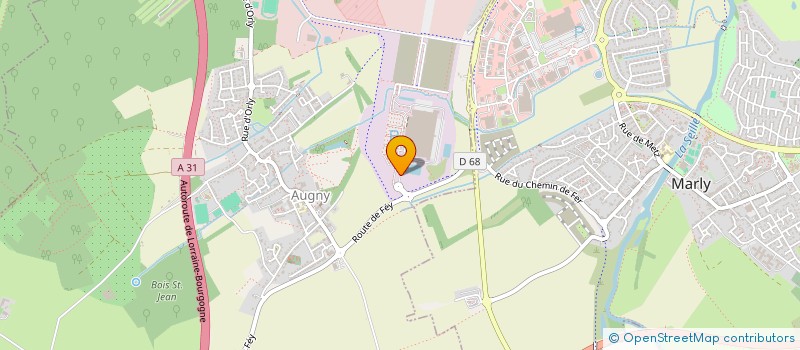 localisation de l'entreprise CSE AMAZON ETZ2 à AUGNY