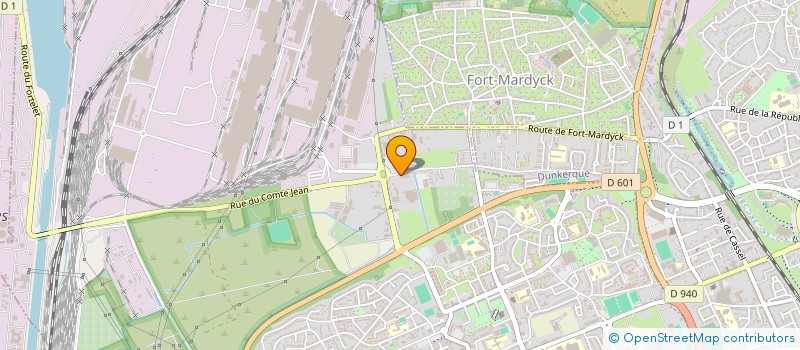 localisation de l'entreprise CSE ARCELOR MITTAL à GRANDE-SYNTHE